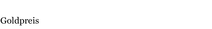 Goldpreis 