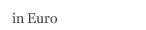 in Euro 